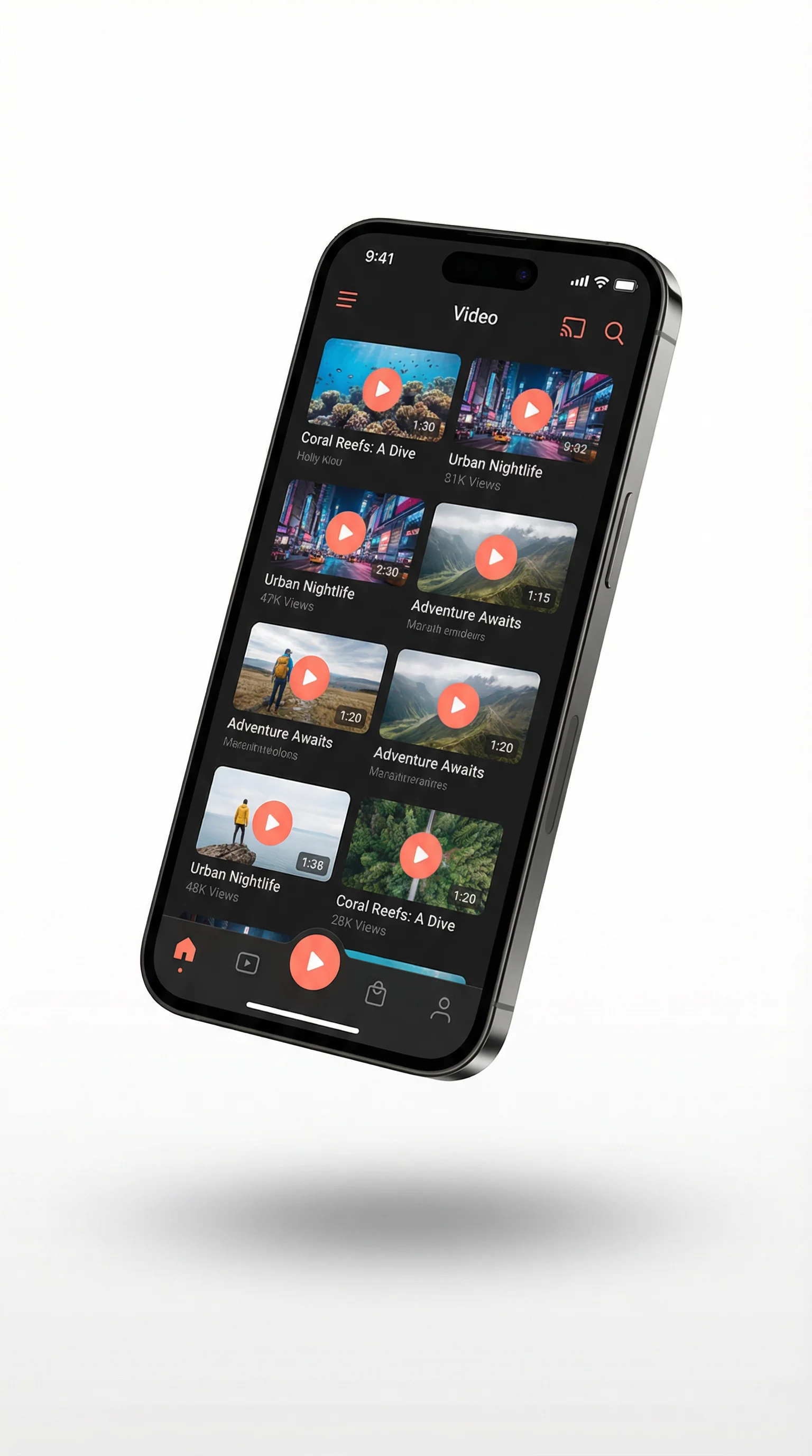 免费看片APP客户端界面展示